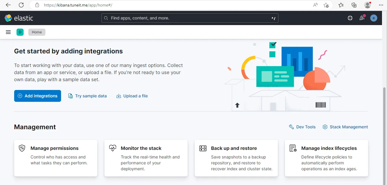 Kibana Getting Started with Integrations