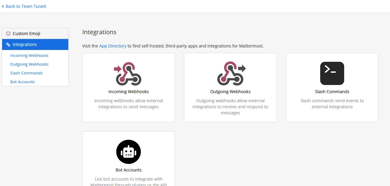 Mattermost Integrations