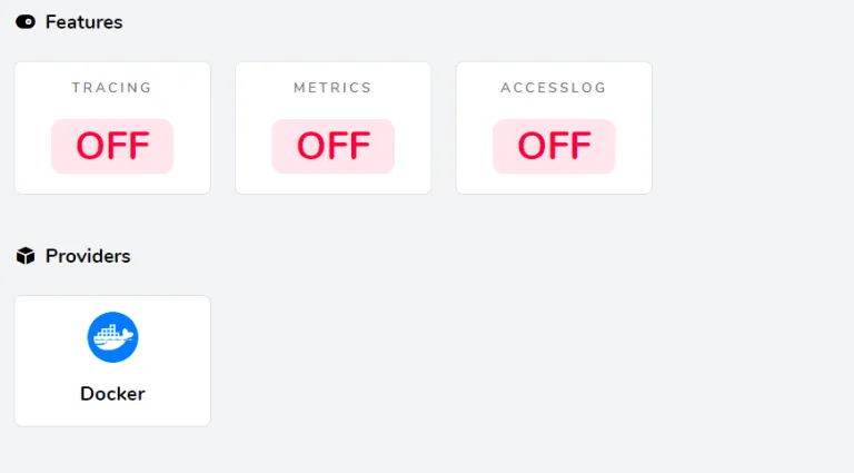 Traefik Features / Providers